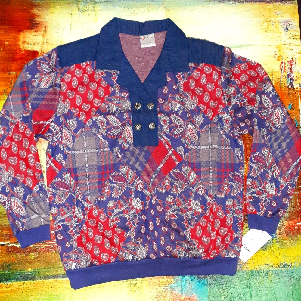 aileen Paisley Blouse